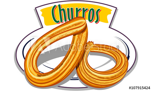 500x300 Churros Vector
