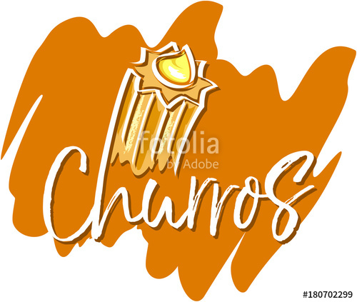 500x423 Churros Vector Stock Image And Royalty Free Vector
