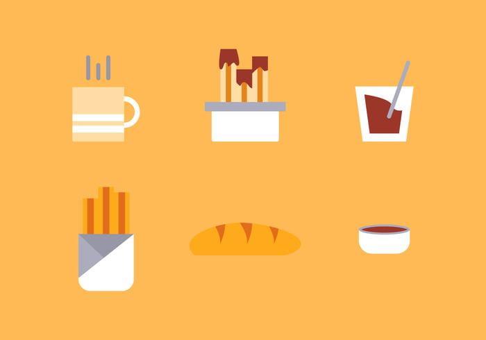 700x490 Free Churros Vector Icons