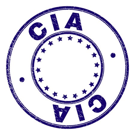 450x450 Cia Stamp Seal Watermark With Grunge Effect Designed With Round