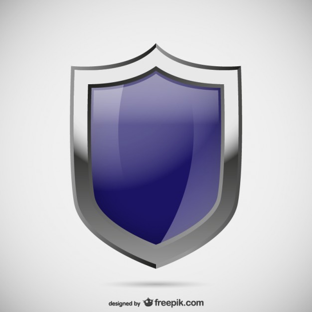 626x626 Blue Security Logo Vector Free Download