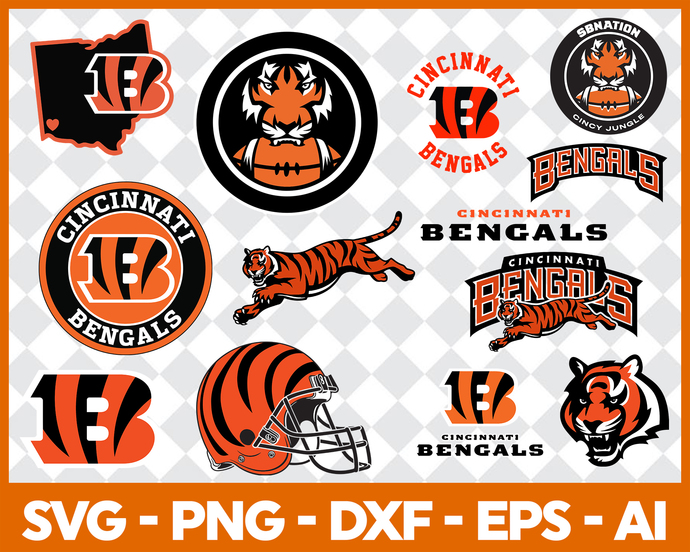 Cincinnati Bengals Logo Vector At Vectorified.com | Collection Of ...