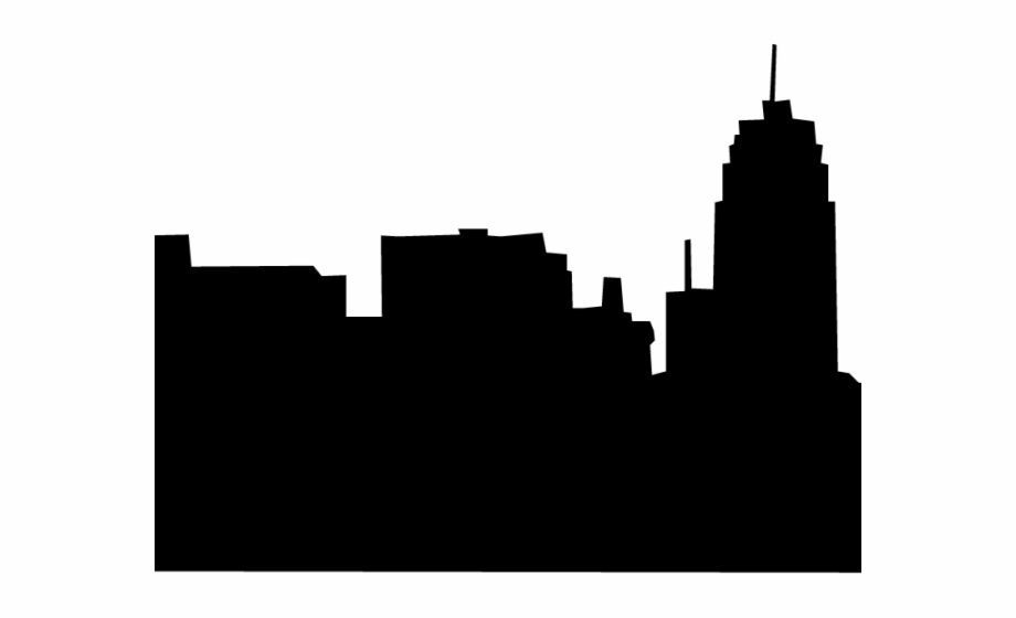 920x560 Cincinnati Skyline Outline, Transparent Png Download For Free