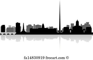 Free City Skyline Vector Art Prints And Wall Artwork Freeart 300x193 Free City Skyline Vector Art Prints And Wall Artwork Freeart
