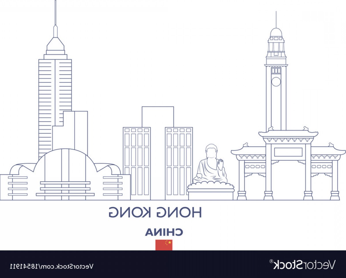 Hong Kong City Skyline Vector Hoodamathrun 1200x966 Hong Kong City Skyline Vector Hoodamathrun