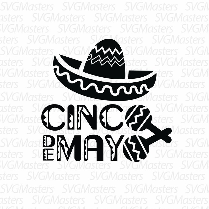 794x794 Cinco De Mayo Mexican Vector Digital Clipart For Etsy