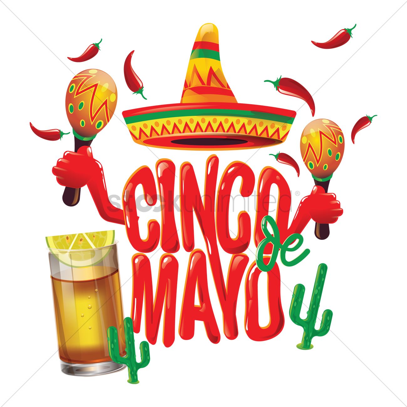 1300x1300 Cinco De Mayo Design Vector Image