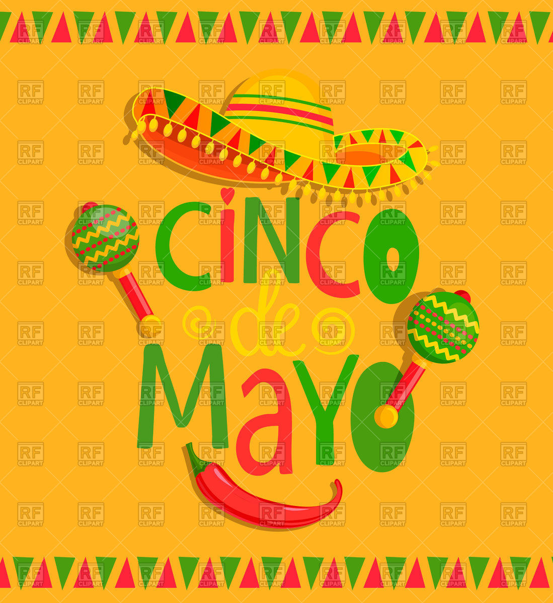 1099x1200 Lettering Cinco De Mayo
