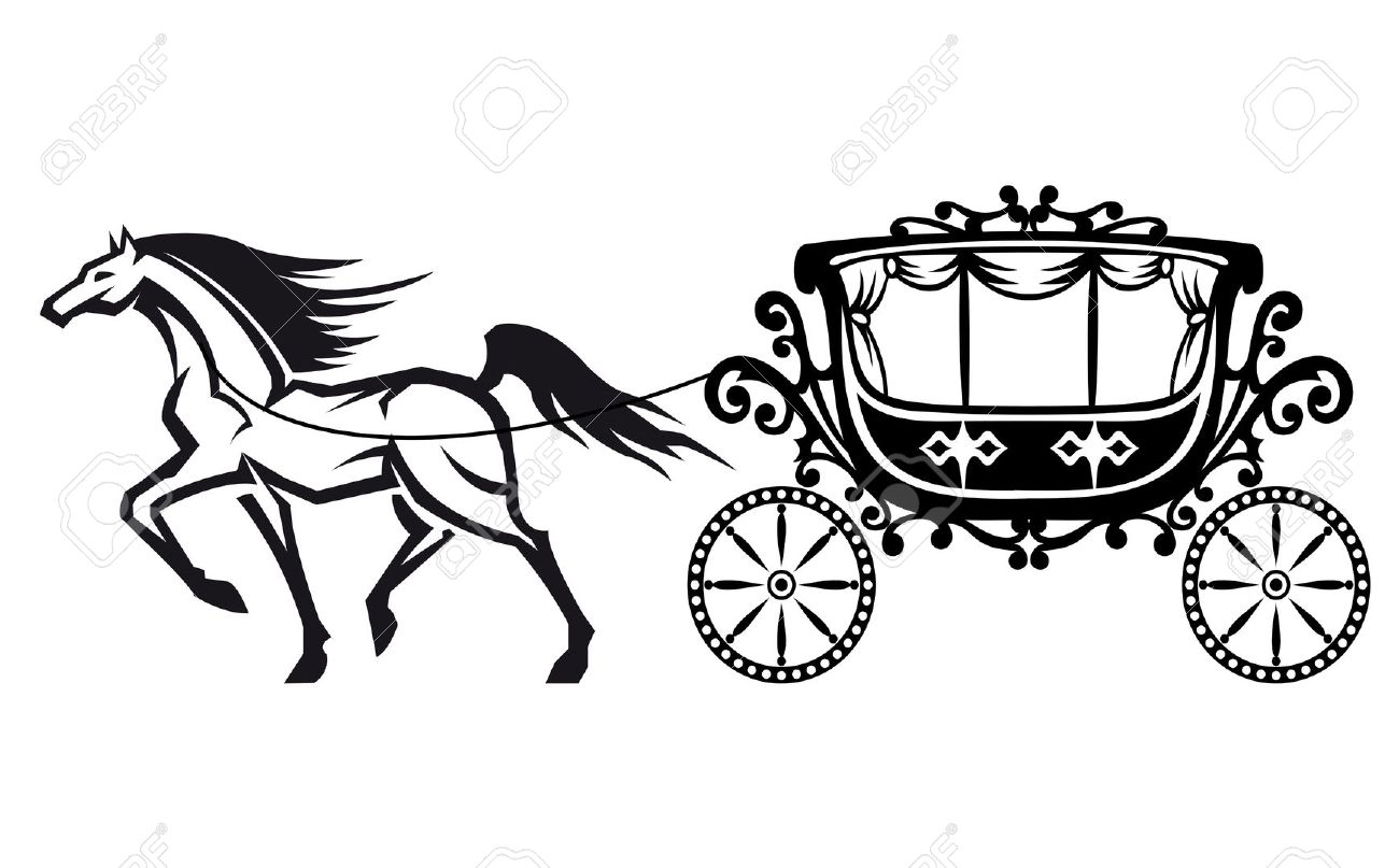 1300x807 Cinderella Horse And Carriage Clipart
