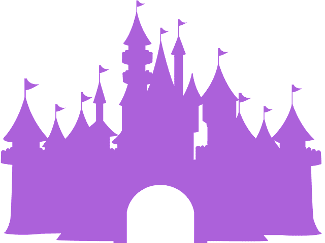 Cinderella Castle Silhouette Vector at Vectorified.com ...