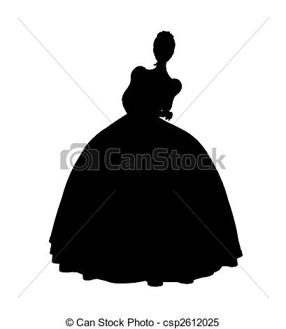 cinderella silhouette illustration download