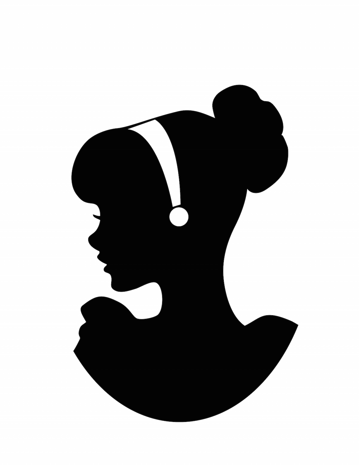 1200x1553 Cinderella Silhouette Png Hd Transparent Cinderella Silhouette Hd