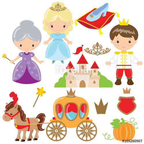 Cinderella Vector Illustration Nt Stock Image And Royalty Free 500x500 Cinderella Vector Illustration Nt Stock Image And Royalty Free