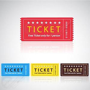 300x300 Free Ticket Vectors Graphics Download Uihere