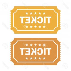 300x300 Photostock Vector Old Cinema Ticket Vector Illustration Catchsplace