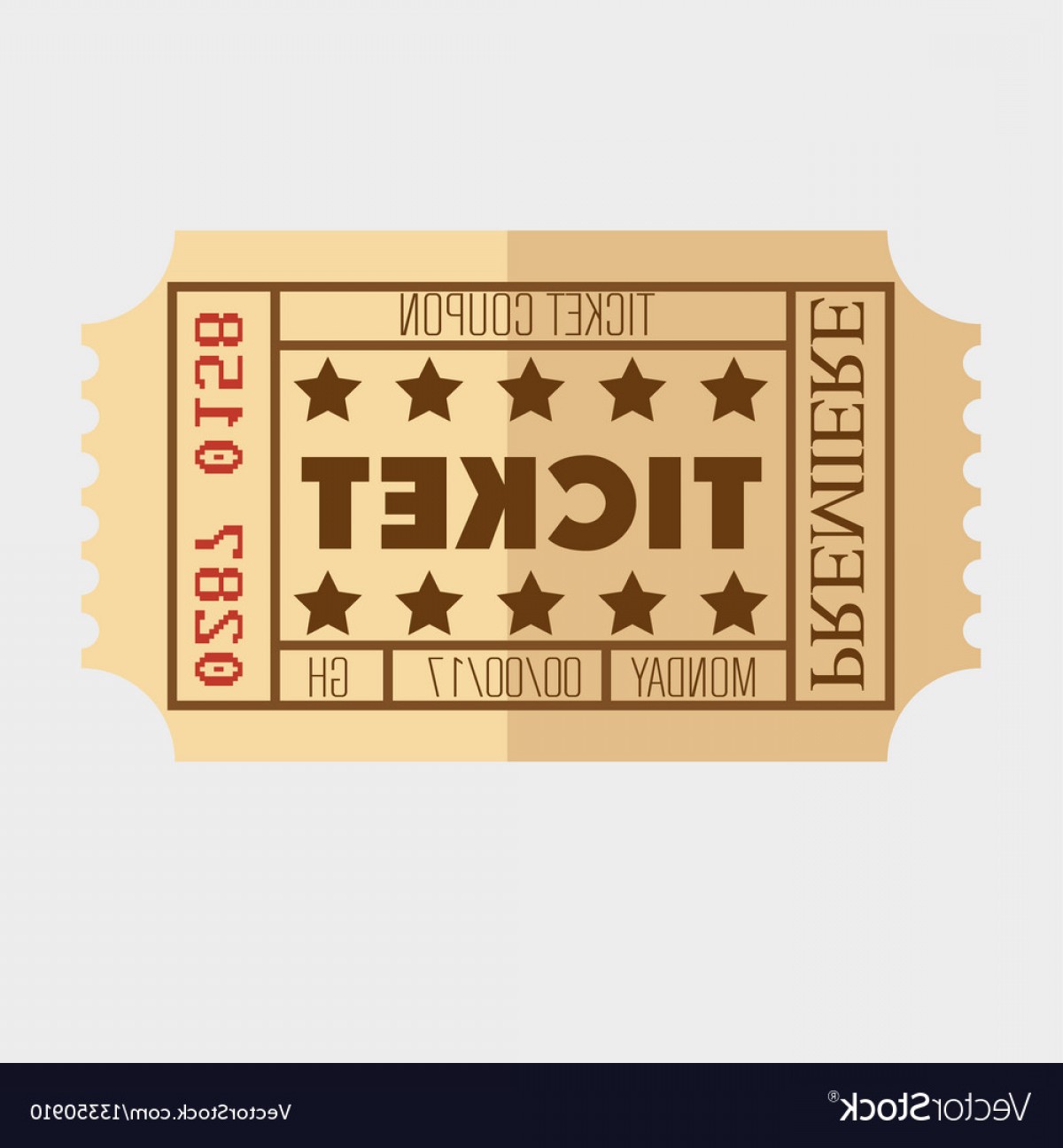 1200x1296 Cinema Ticket Entrance Icon Vector Newwaysys