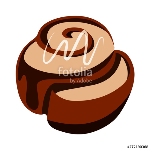 500x500 Cinnamon Roll Stock Image And Royalty Free Vector