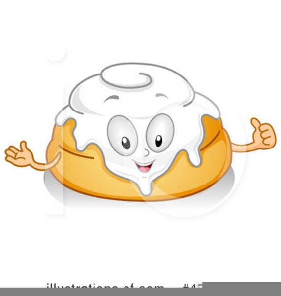 571x600 Cliparts For Free Download Cinnamon Roll Clipart Honey Bun
