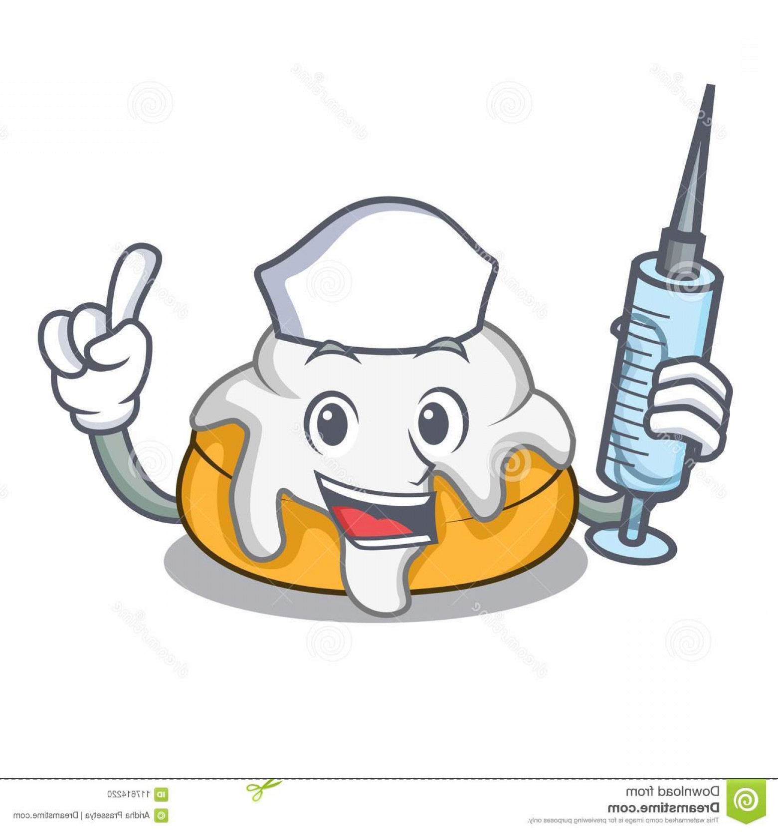 1560x1668 Nurse Cinnamon Roll Character Cartoon Nurse Cinnamon Roll