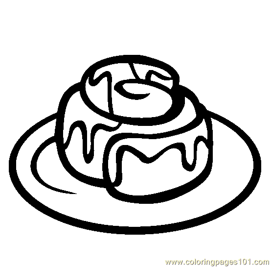 554x545 Cinnamon Roll Clip Art