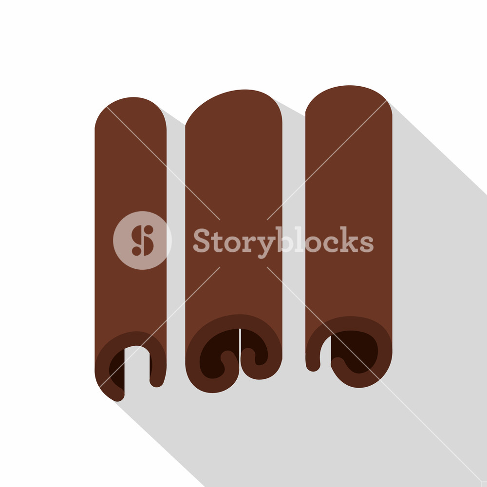 1000x1000 Cinnamon Icon Flat Illustration Of Cinnamon Vector Icon For Web