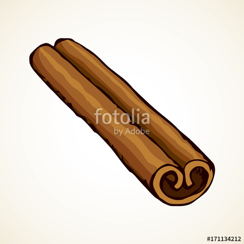 500x500 Cinnamon Vector Drawing Stock Image And Royalty Free Vector