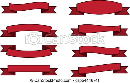 450x289 Conjunto, Vendimia, Vector, Cintas, Banderas, Cinta Conjunto