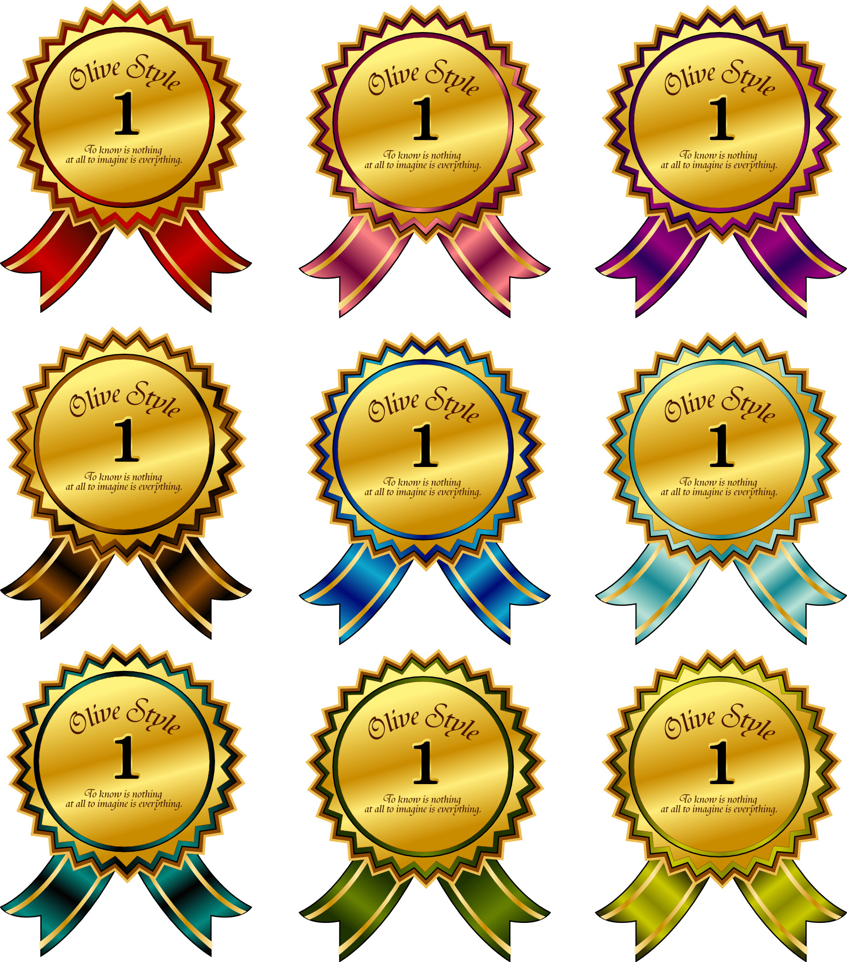 1690x1920 Hd Free Champion Badge Vector