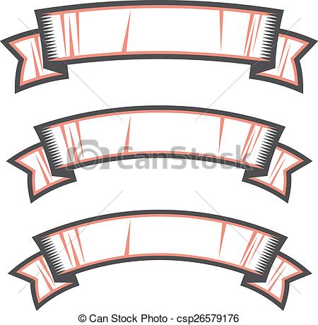 450x460 Cintas, Vector, Conjunto Elementos, Crear, Logotipos