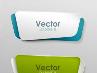 310x233 Promotional Paper Banners Set Free Vectors Ui Download