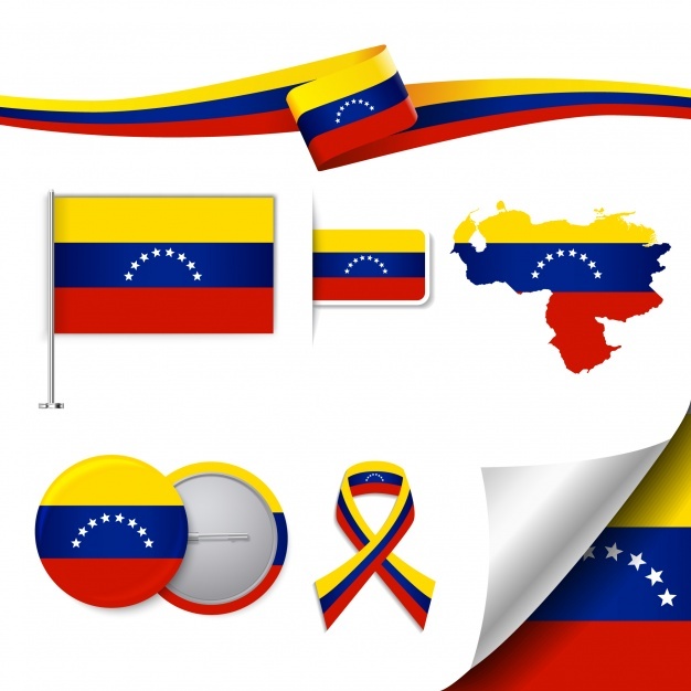 626x626 Venezuela Representative Elements Collection Vector Free Download