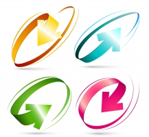 217x200 Circles Arrows Free Vector Graphic Art Free Download