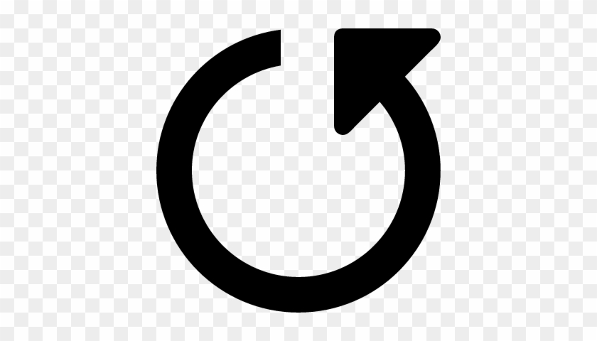 840x480 Counterclockwise Circular Arrow Vector