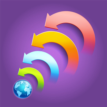 Circle Arrow Vector Free Vector Download 368x368 Circle Arrow Vector Free Vector Download