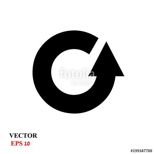 Circular Arrow Vector Illustration Stock Image And Royalty Free 500x500 Circular Arrow Vector Illustration Stock Image And Royalty Free