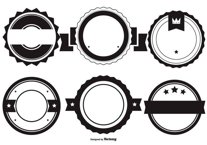 Blank Vector Badge Shapes 700x490 Blank Vector Badge Shapes