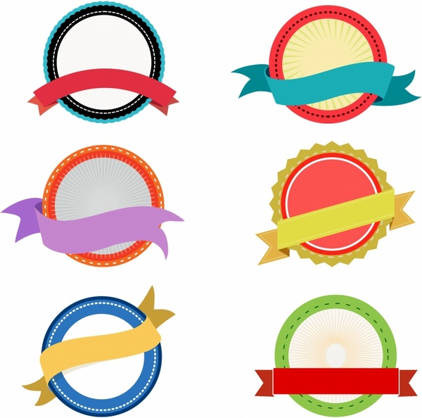 Retro Badges And Seals Free Vector In Adobe Illustrator 600x594 Retro Badges And Seals Free Vector In Adobe Illustrator