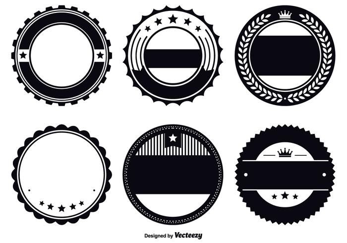 Assorted Badge Template Set 700x490 Assorted Badge Template Set