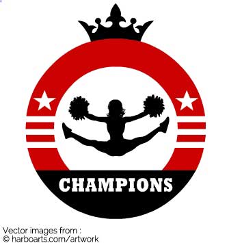 335x355 Download Cheerleading Circle Banner