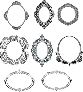 Round Border Free Vector Download 332x368 Round Border Free Vector Download