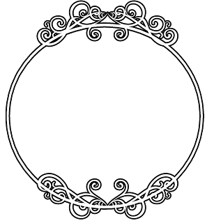 Round Circle Border Frame 307x320 Round Circle Border Frame
