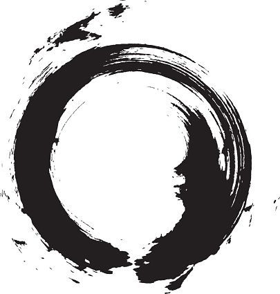 Enso Circular Brush Stroke 405x425 Enso Circular Brush Stroke