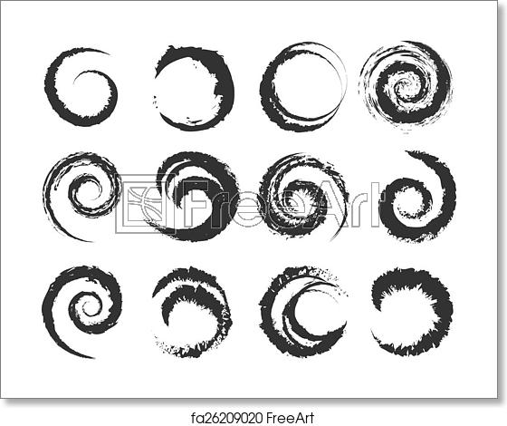 Free Art Print Of Vector Grunge Circle Shapes Set Of Grunge 560x470 Free Art Print Of Vector Grunge Circle Shapes Set Of Grunge