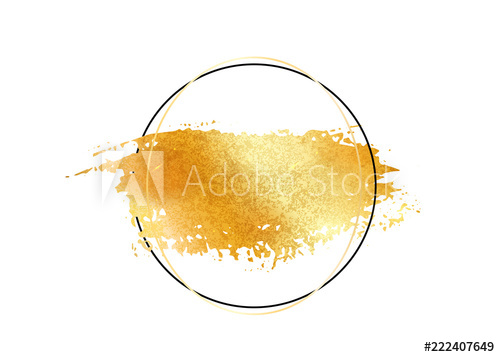 Gold Glitter Foil Brush Stroke Vector Golden Paint Smear 500x357 Gold Glitter Foil Brush Stroke Vector Golden Paint Smear