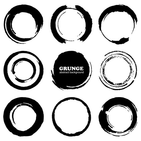 Hand Drawn Ink Grunge Circles Set Design Elements Round Frames 450x450 Hand Drawn Ink Grunge Circles Set Design Elements Round Frames