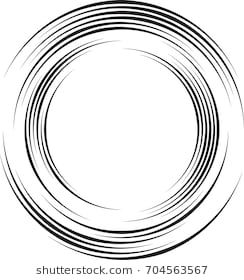 244x280 Lines In Circle Form Spiral Vector Illustration Technology