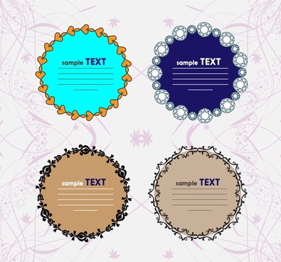 395x368 Round Frame Vector Free Vector Download