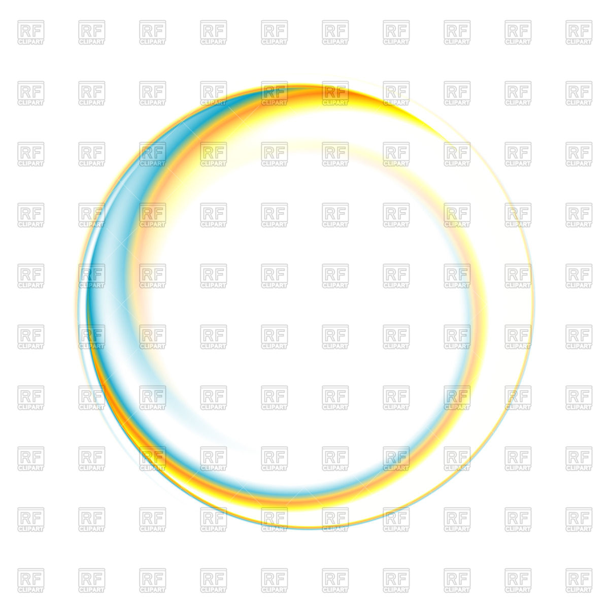 Blue Yellow Bright Twisted Circle Vector Image Of Design Elements 1200x1200 Blue Yellow Bright Twisted Circle Vector Image Of Design Elements