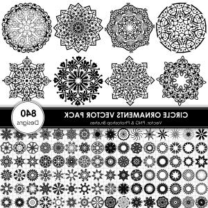 300x300 Circle Ornaments Vector And Photoshop Brush Pack Newwaysys