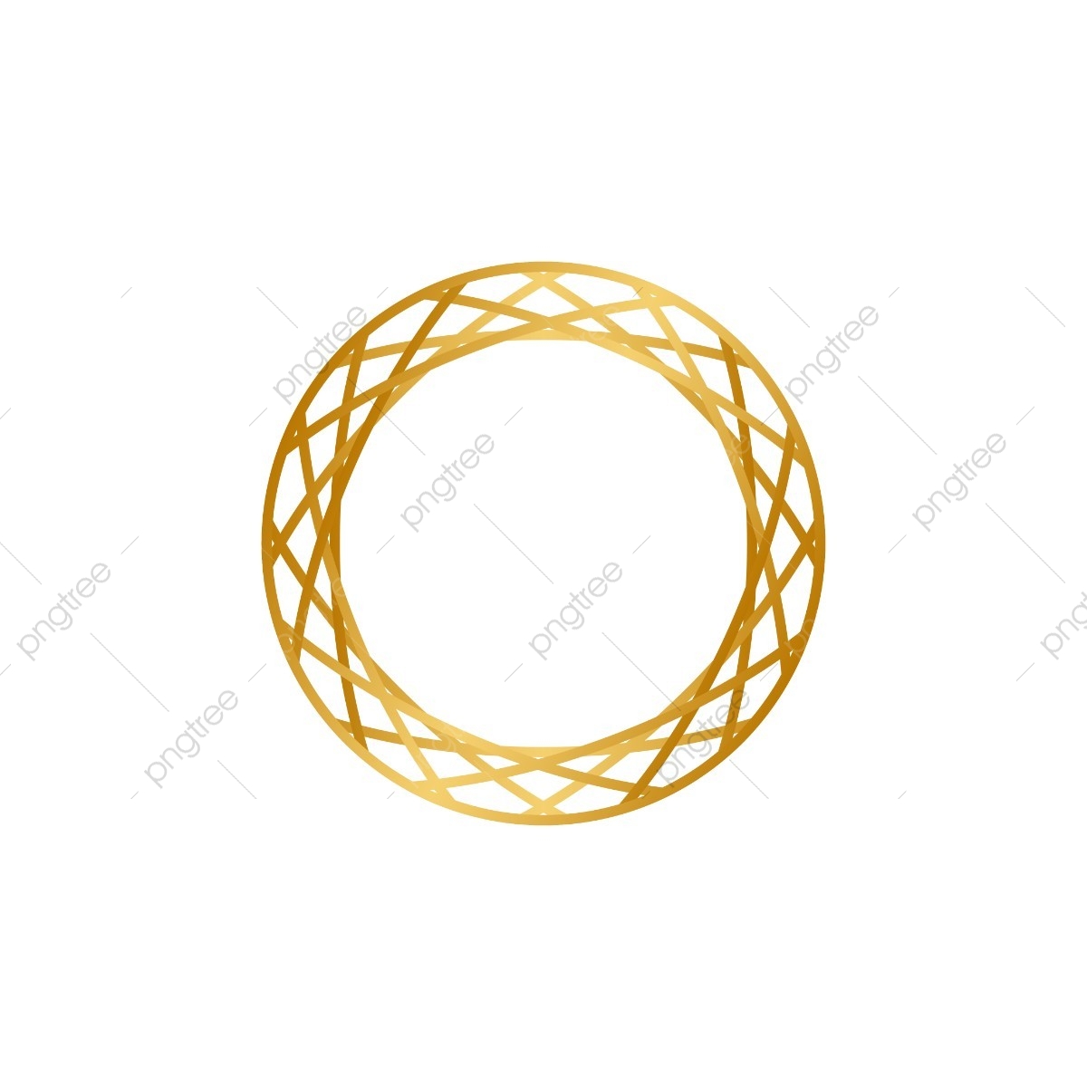1200x1200 Abstract Golden Circle Ornament Vector, Complex, Ornament, Company